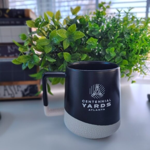 Centennial Yards Atlanta Ceramic Mug | Black Matte Textured Mug | 17 oz | NWOT - Picture 2 of 5